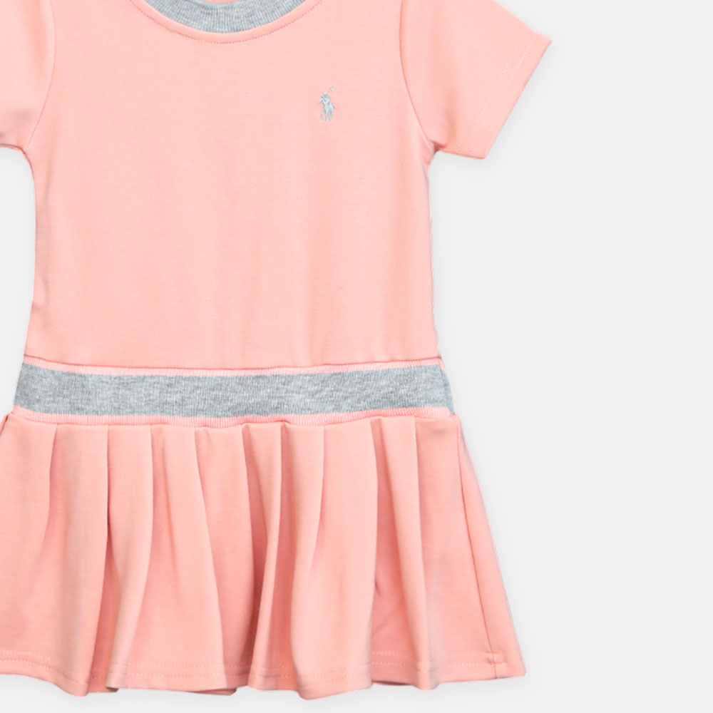 Girl Polo Pink Top