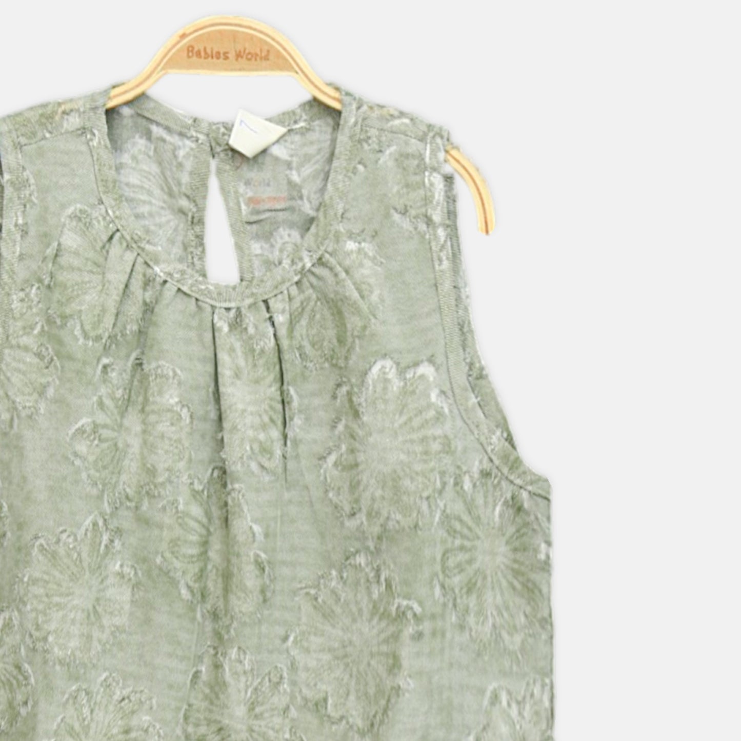 Sage Green Party Top