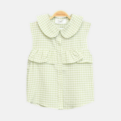 Embroidered Peplum Top