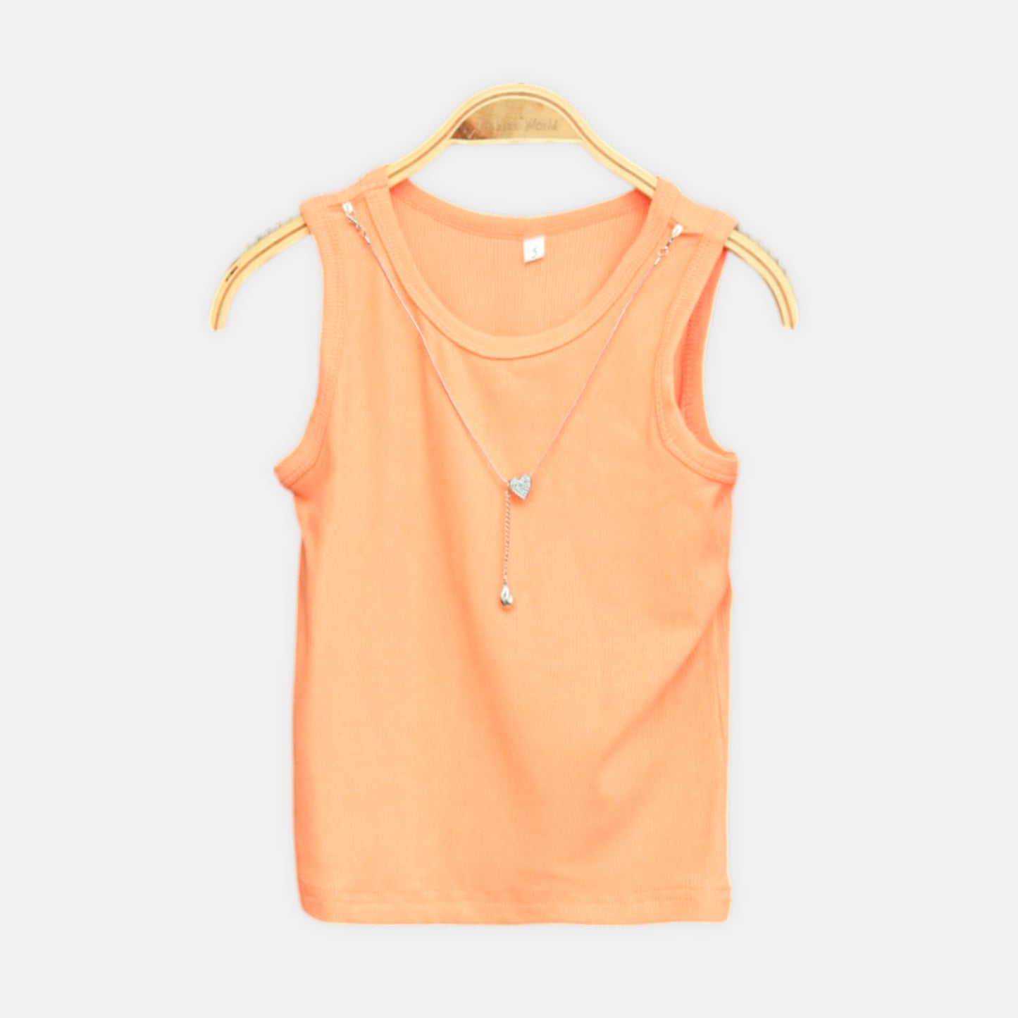 Cream Printed Zipper Top