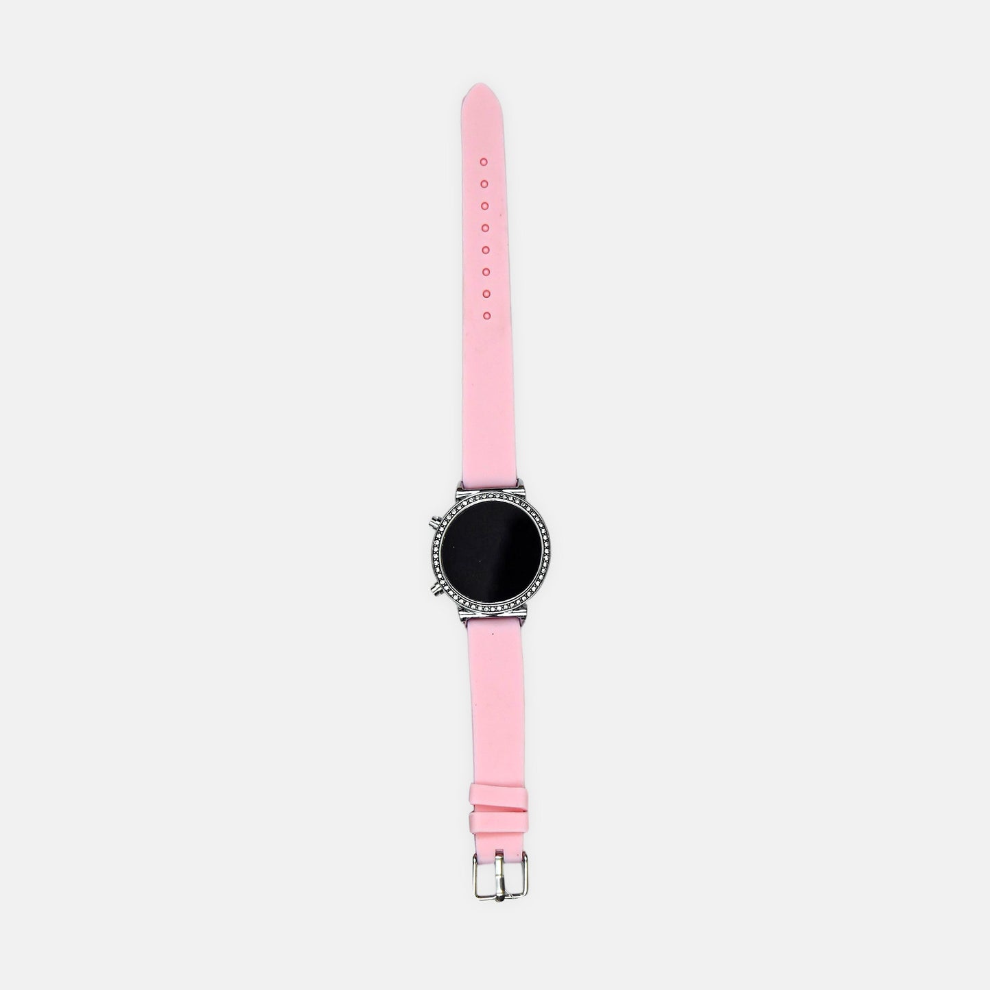 Crystal Digital Watch Pink