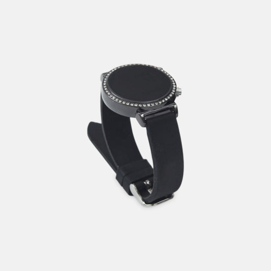 Black Crystal Digital Watch