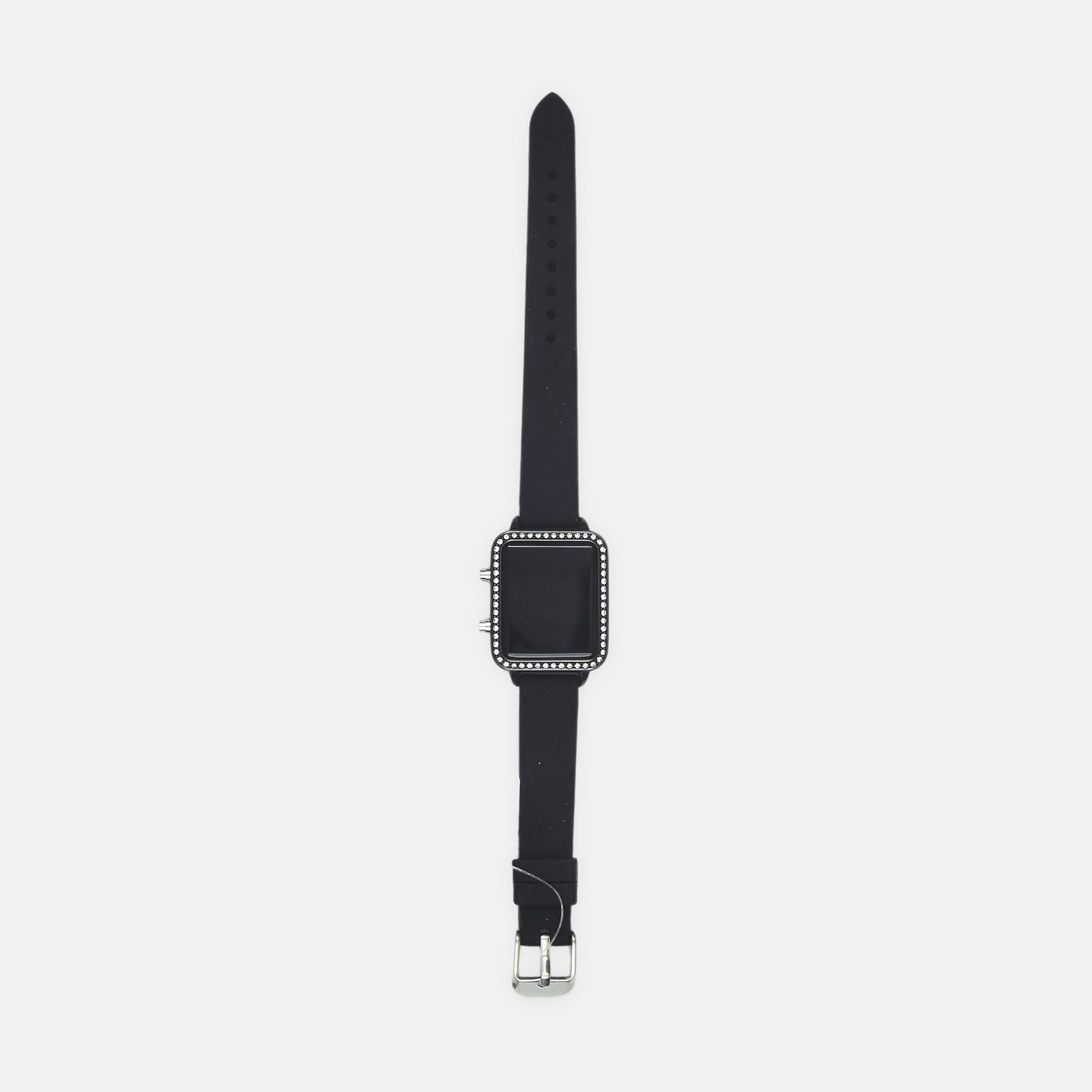 Black Crystal Digital Watch