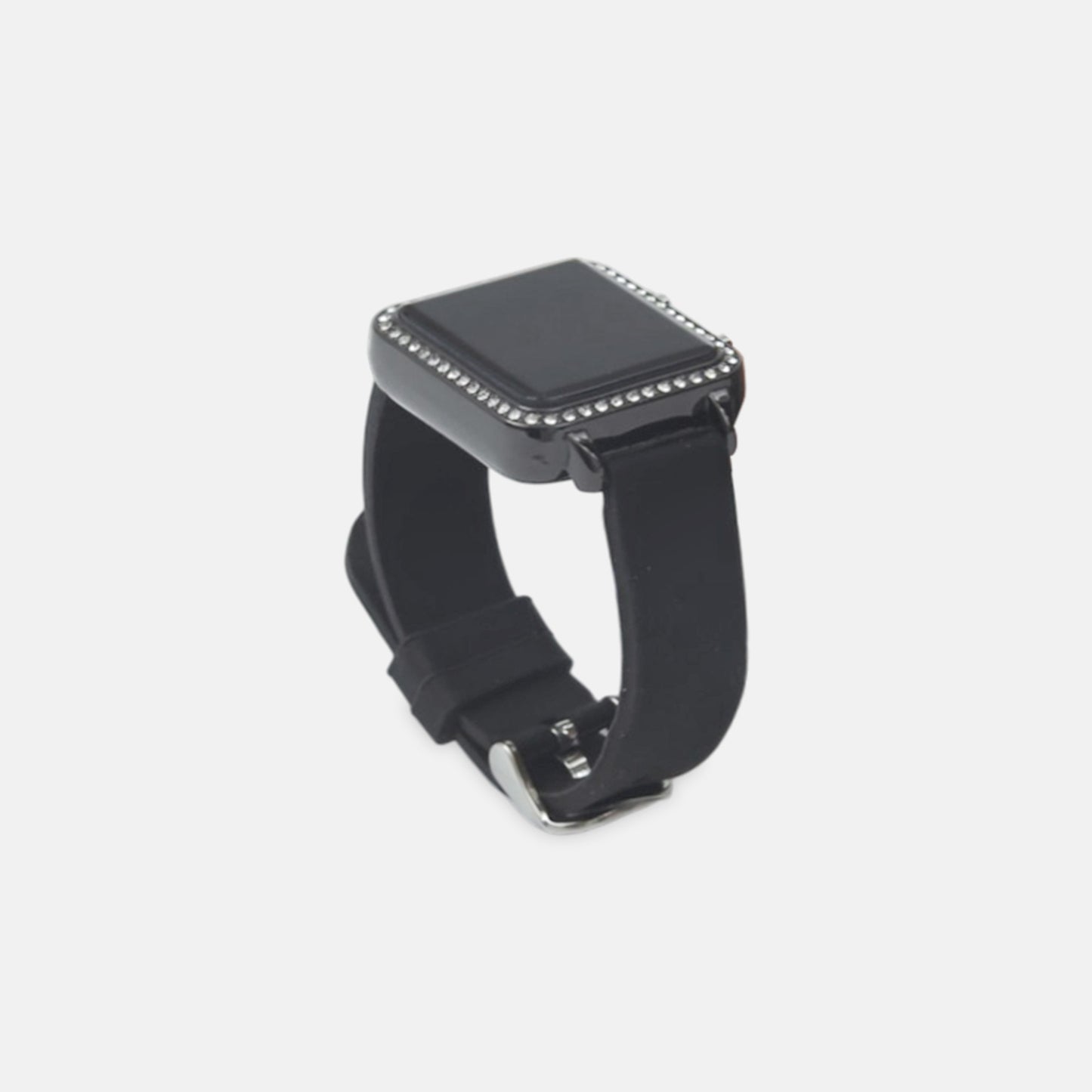 Black Crystal Digital Watch