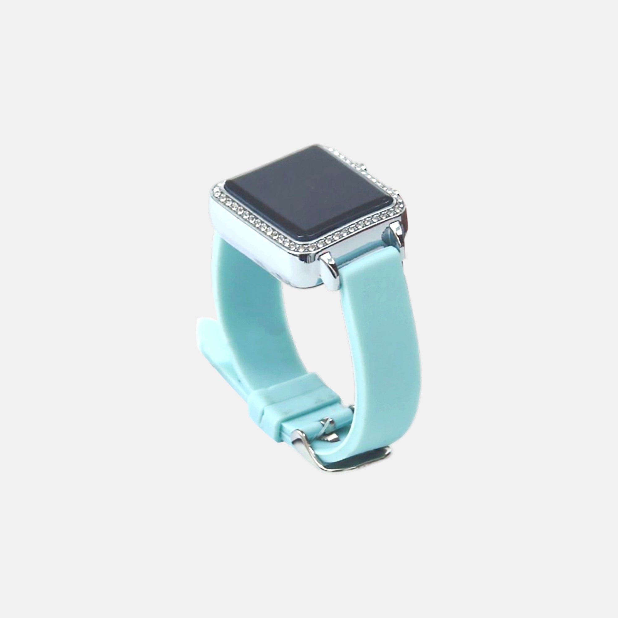 Blue Crystal Digital Watch