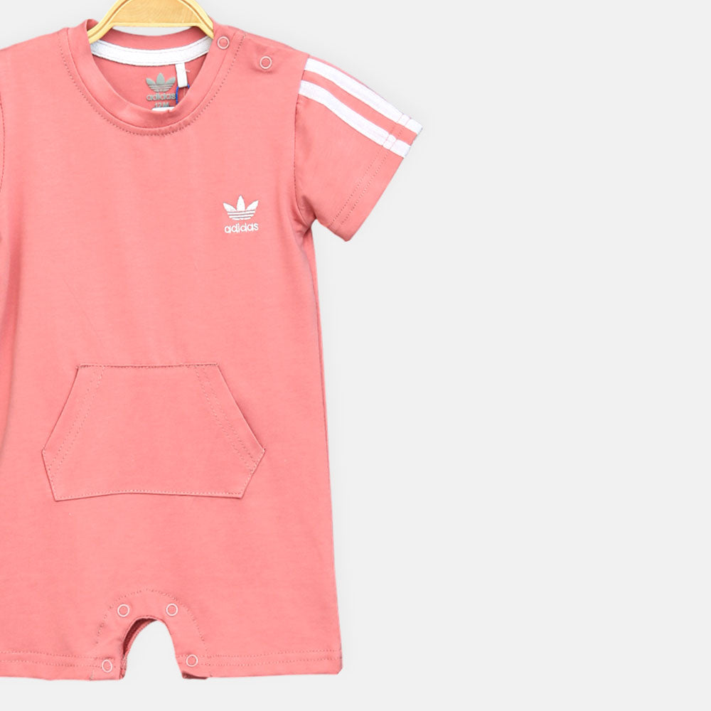 Pink Adidas Girl Romper