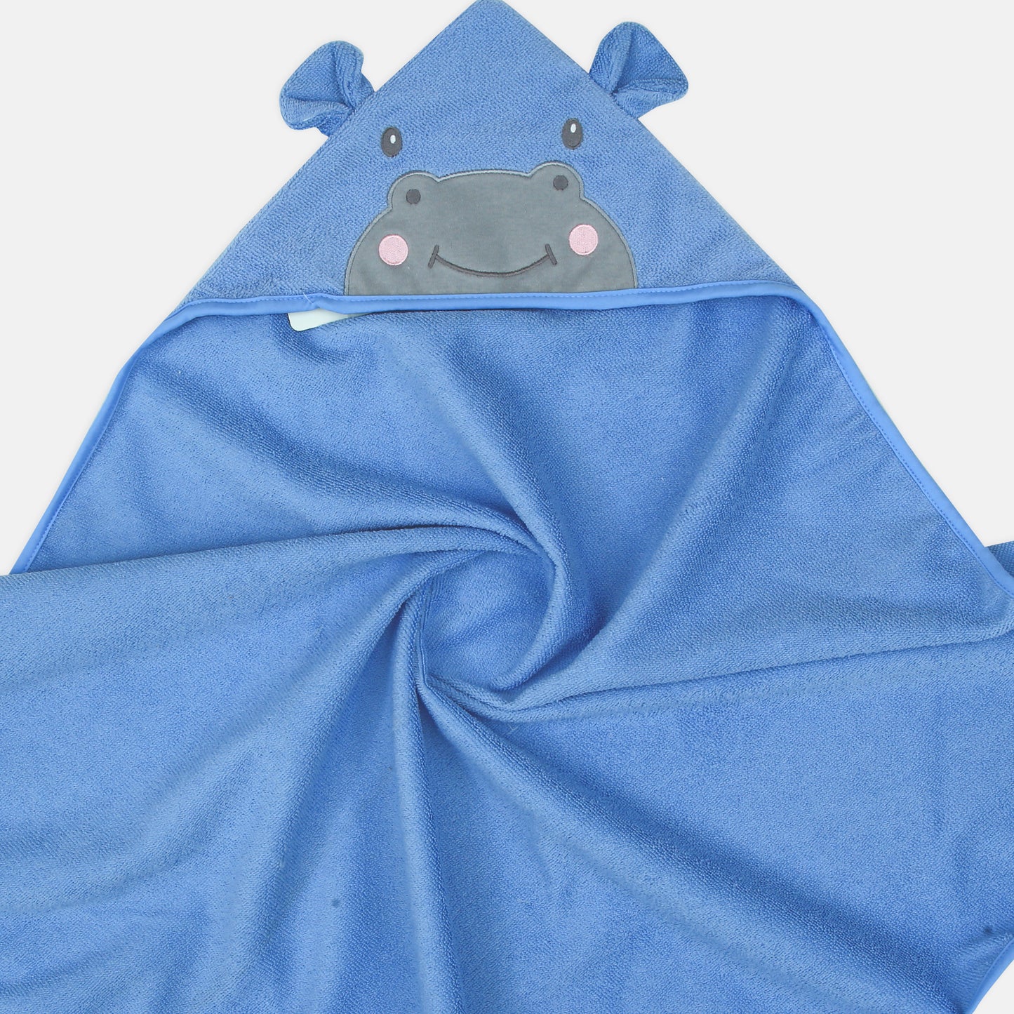 BATH TOWEL & 3 FACE TOWELS HAPPY HIPPO SPLASH SET