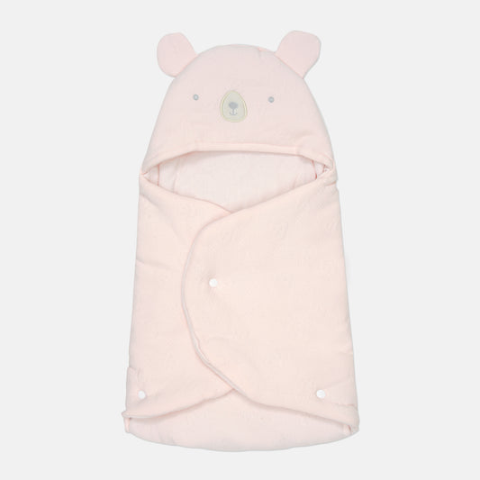 Blush Bear Carry Nest Pink