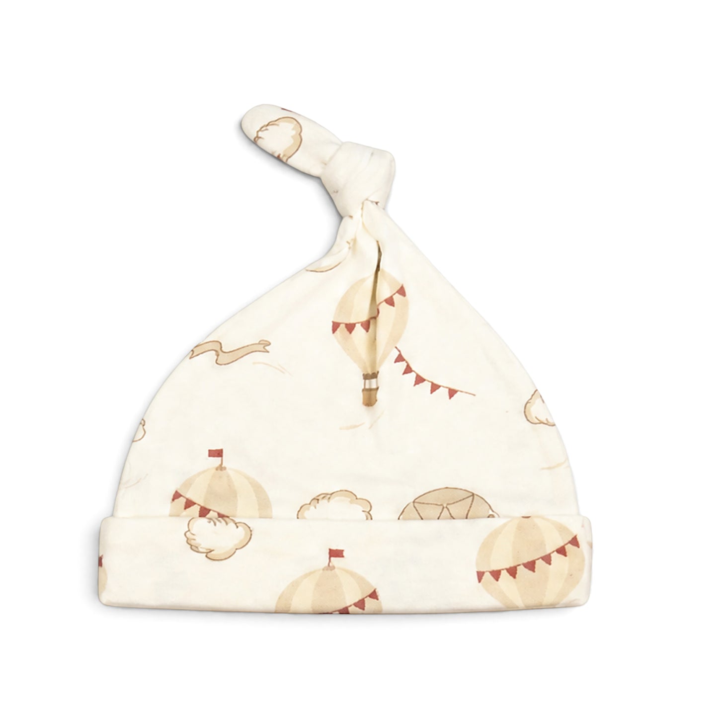 HOT AIR BALLOON KNOTTED BABY CAPS PK-3