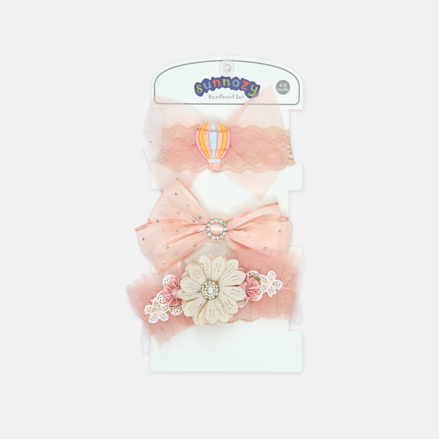 Pink Whimsy Headband Trio