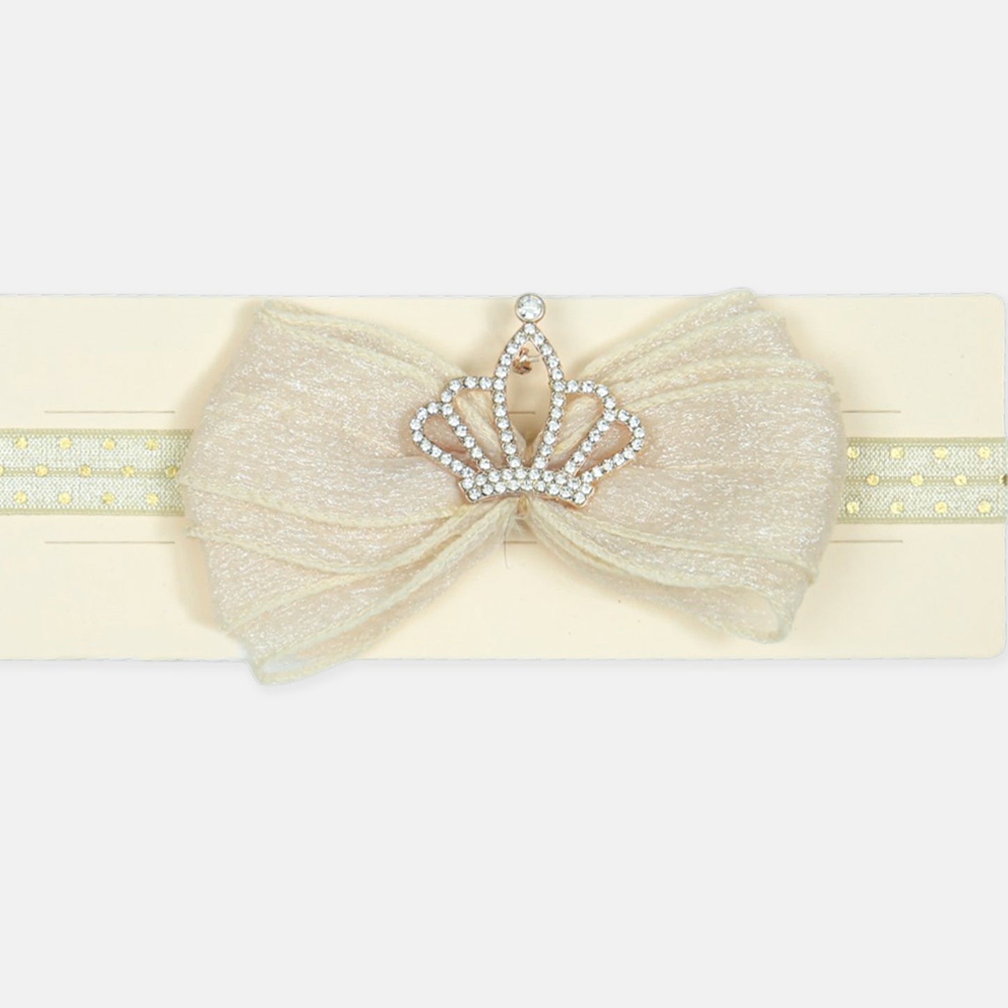 Crwon Bow Headband