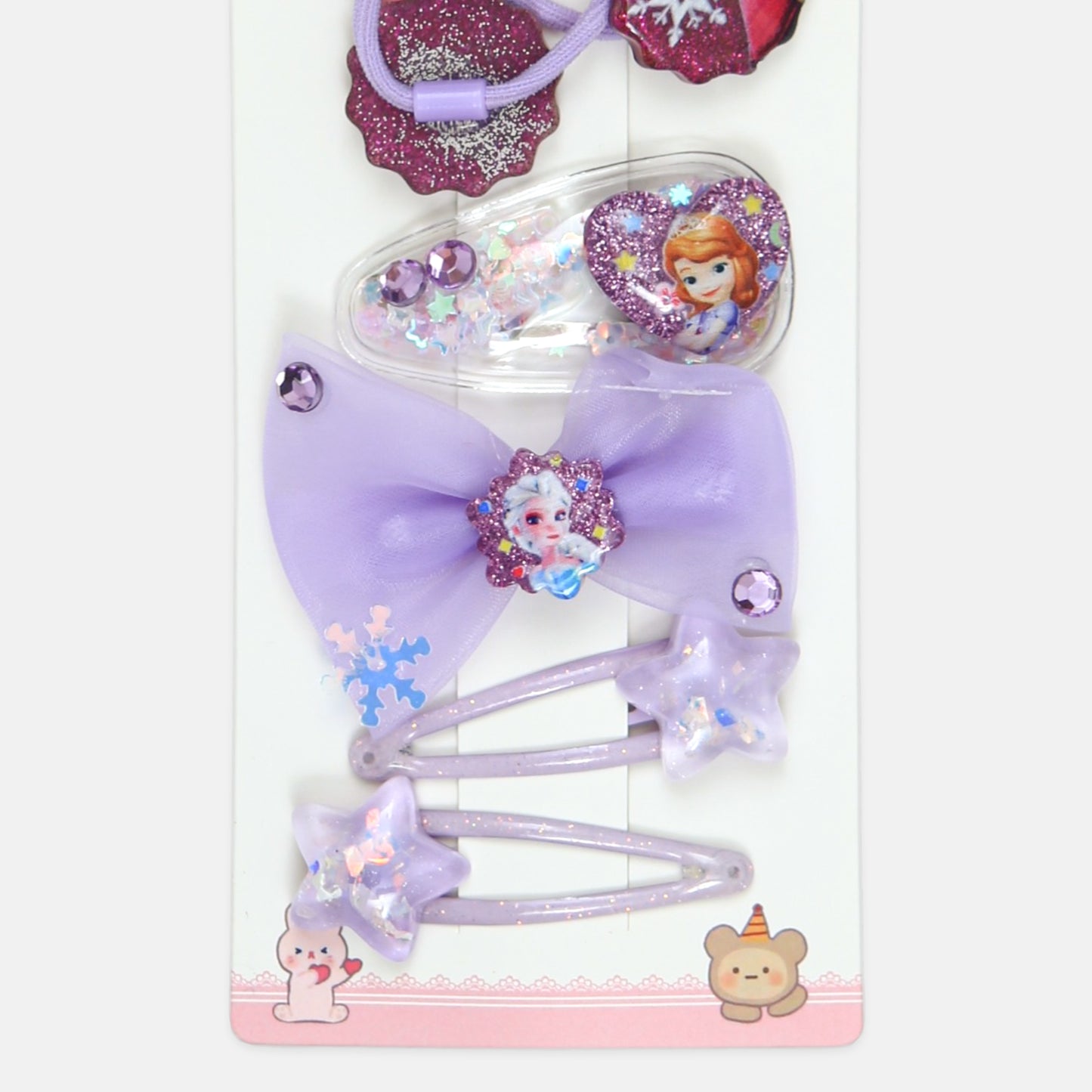 Cute Purple Themed Accessory Set