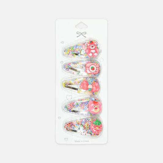 Pink Shaker Clip Set