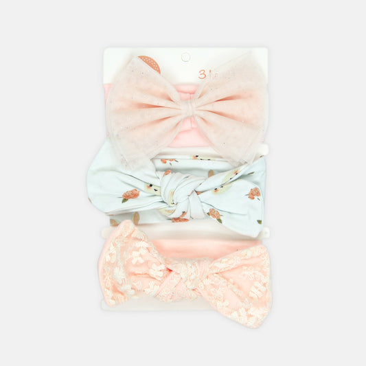 Pastel Bloom & Bow Trio