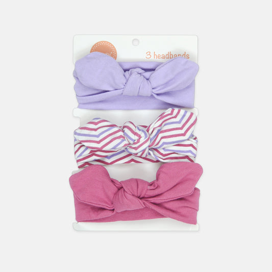 Purple & Stripe Knot Trio