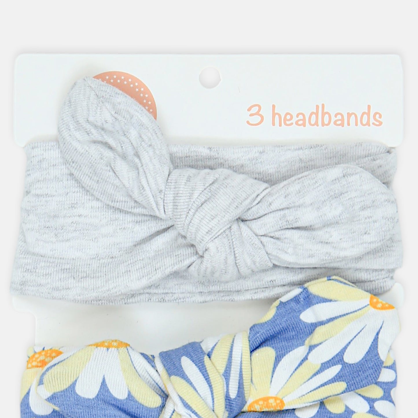 Daisy & Pastel Knot Trio