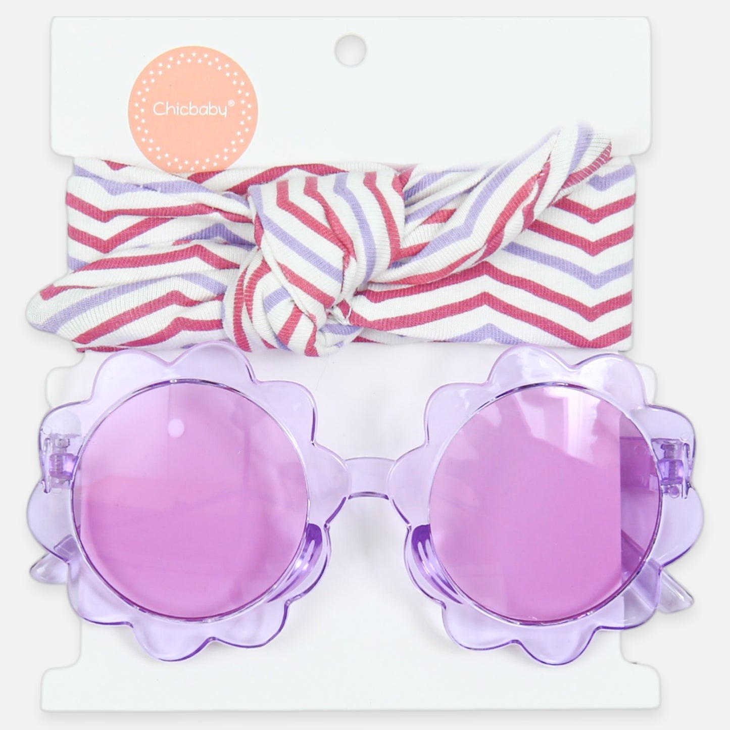 Purple Scalloped Set
