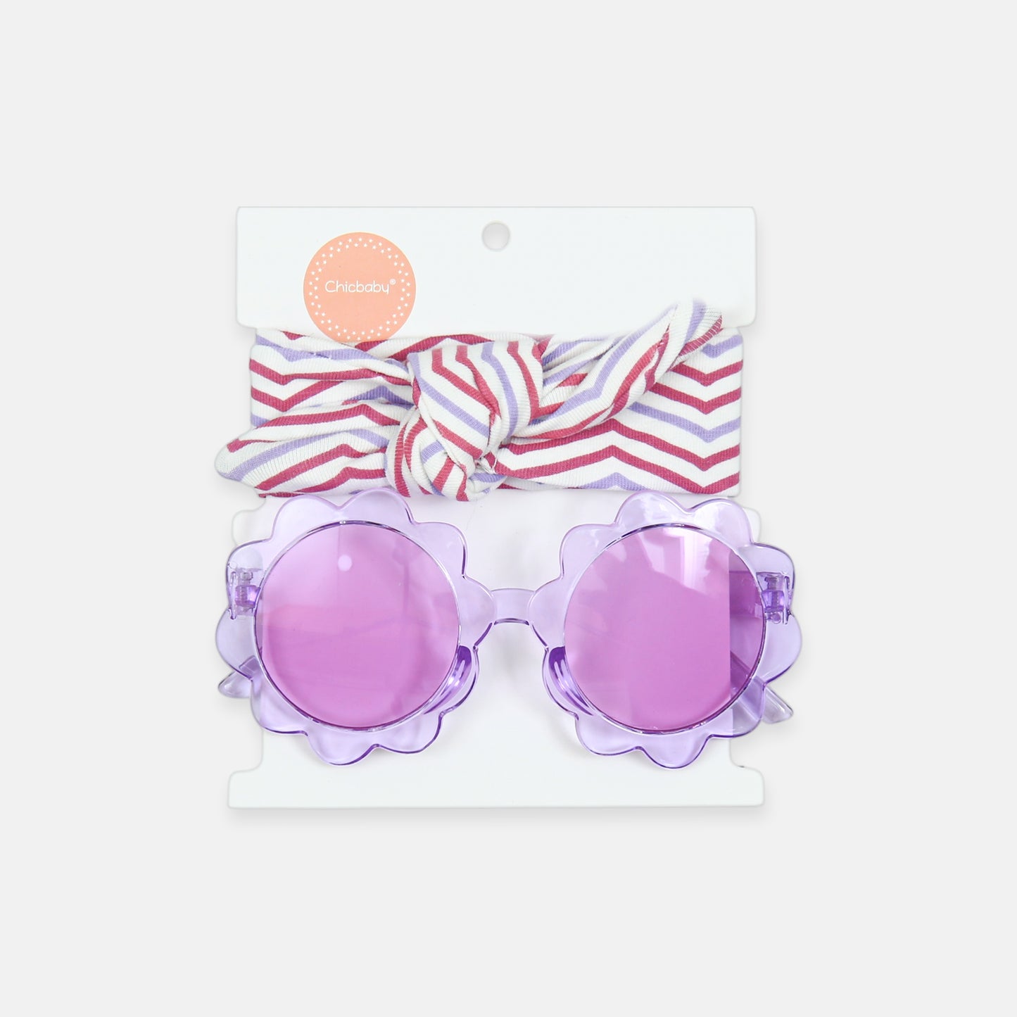 Purple Scalloped Set