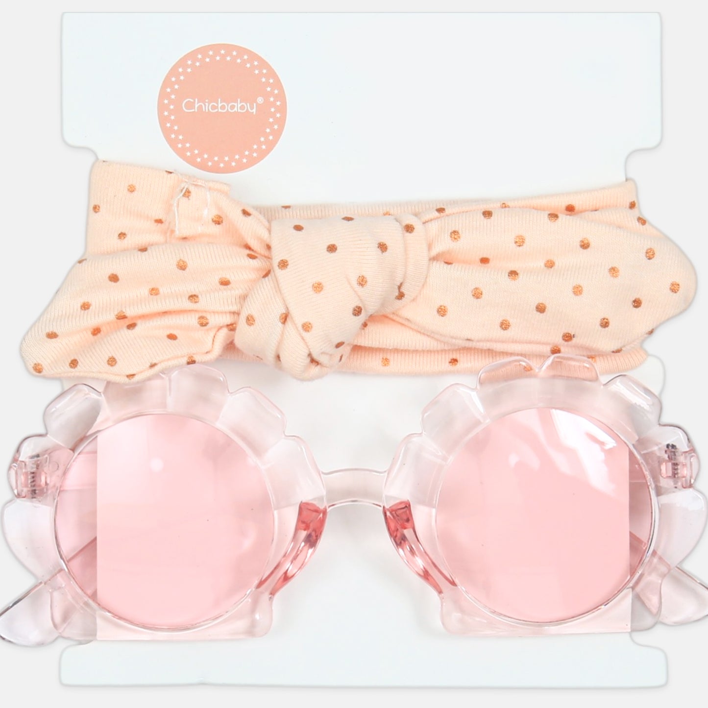 Pink Scalloped Set