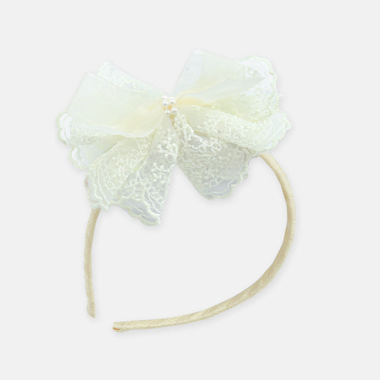 Victoria Lace Bow Headband