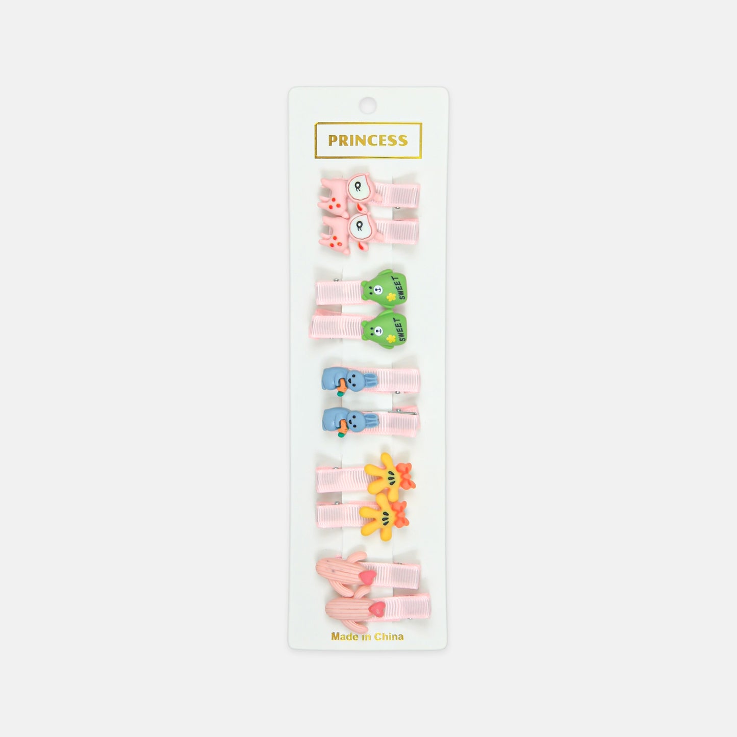 Princess Animal Clip Set