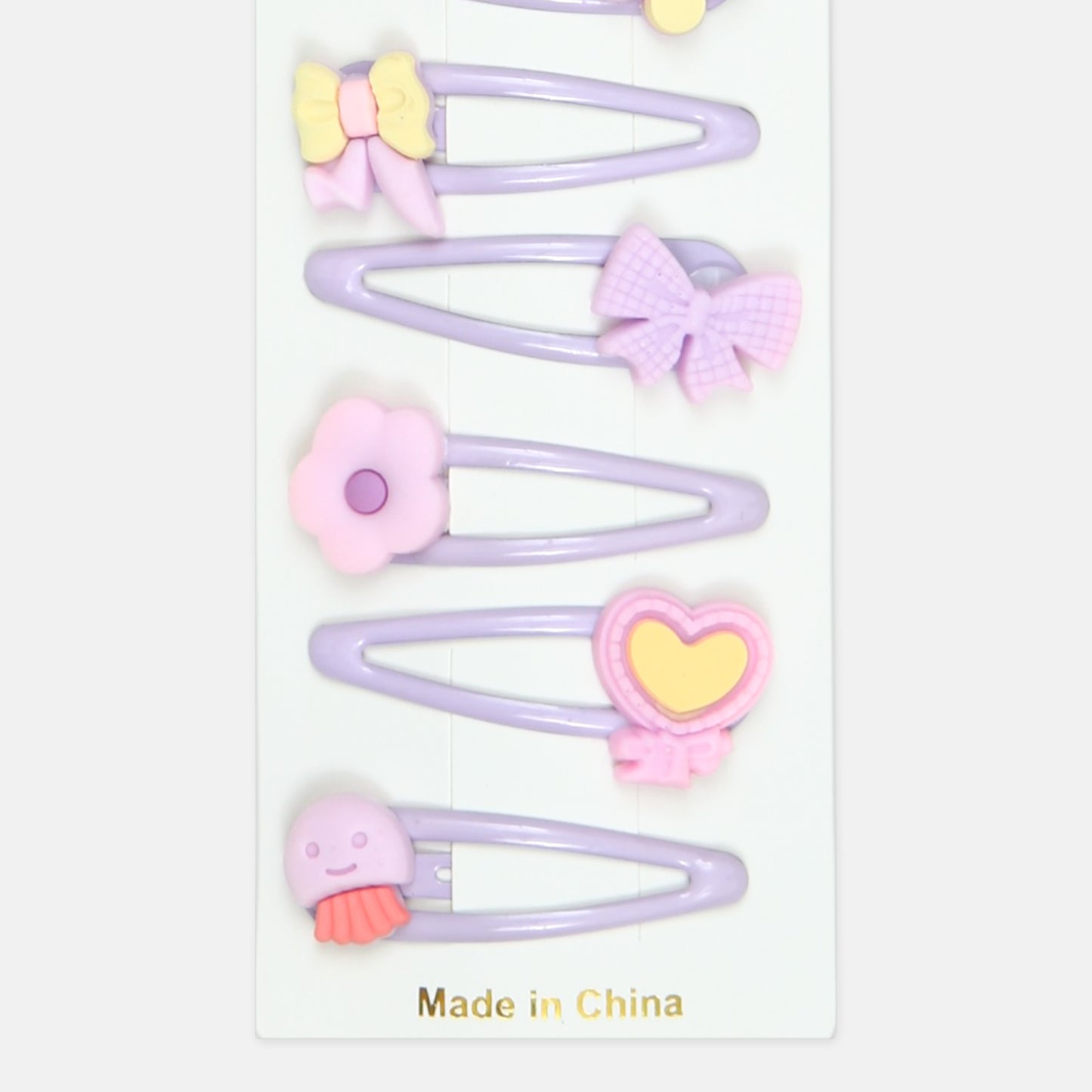 Cute Purple Princess Clip Set