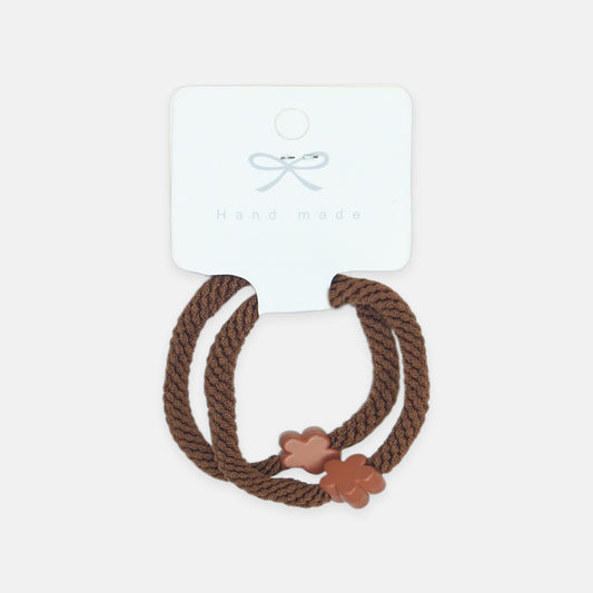 Brown Twisted Hair Tie Set