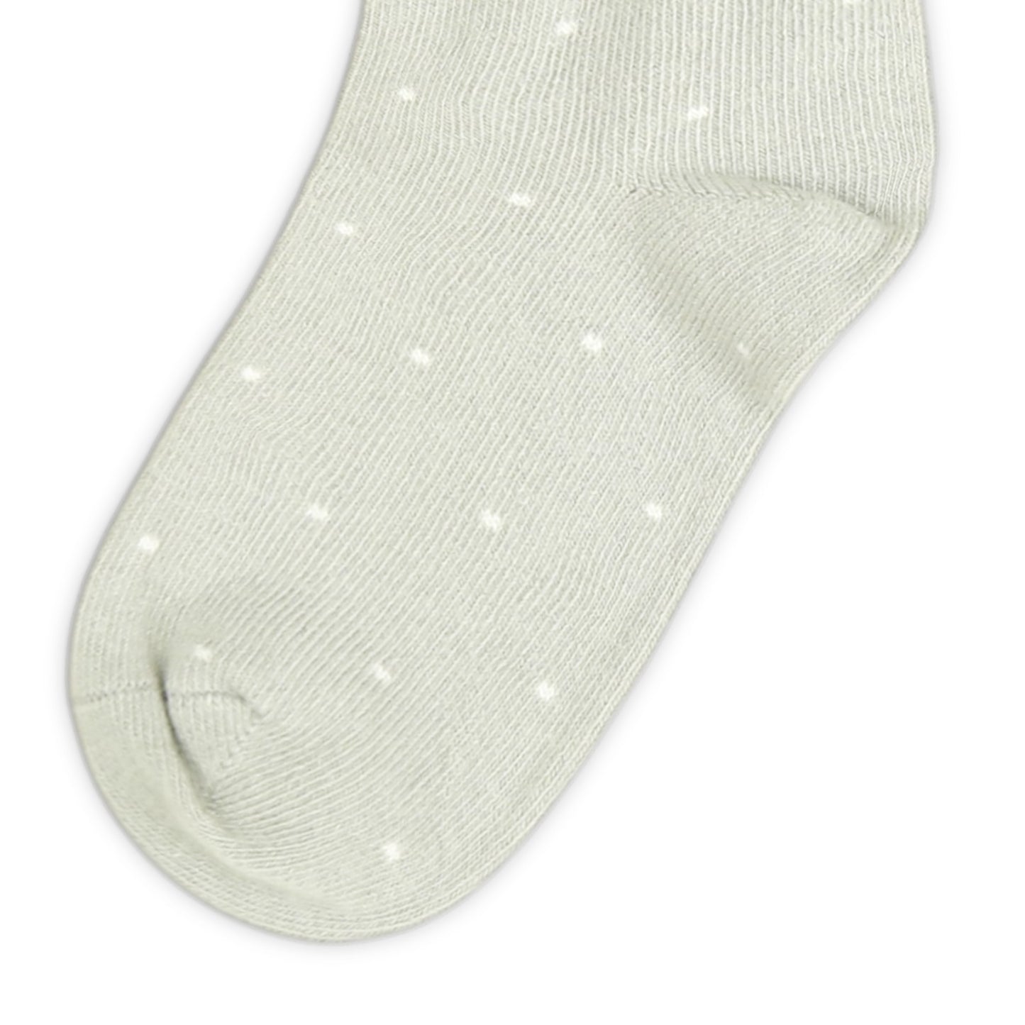 GREY POLKA DOT GIRL SOCKS