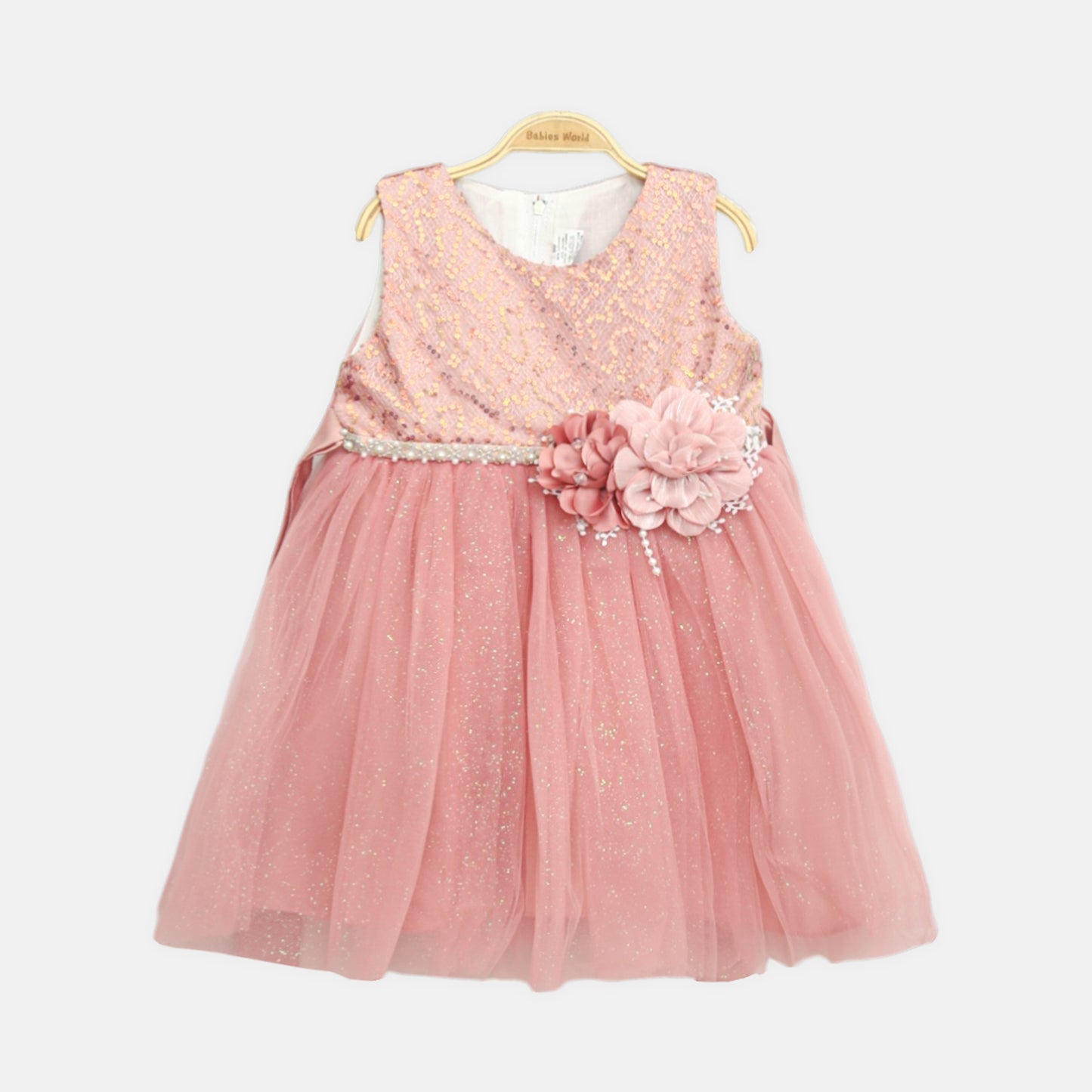 Shimmer Rose Frock