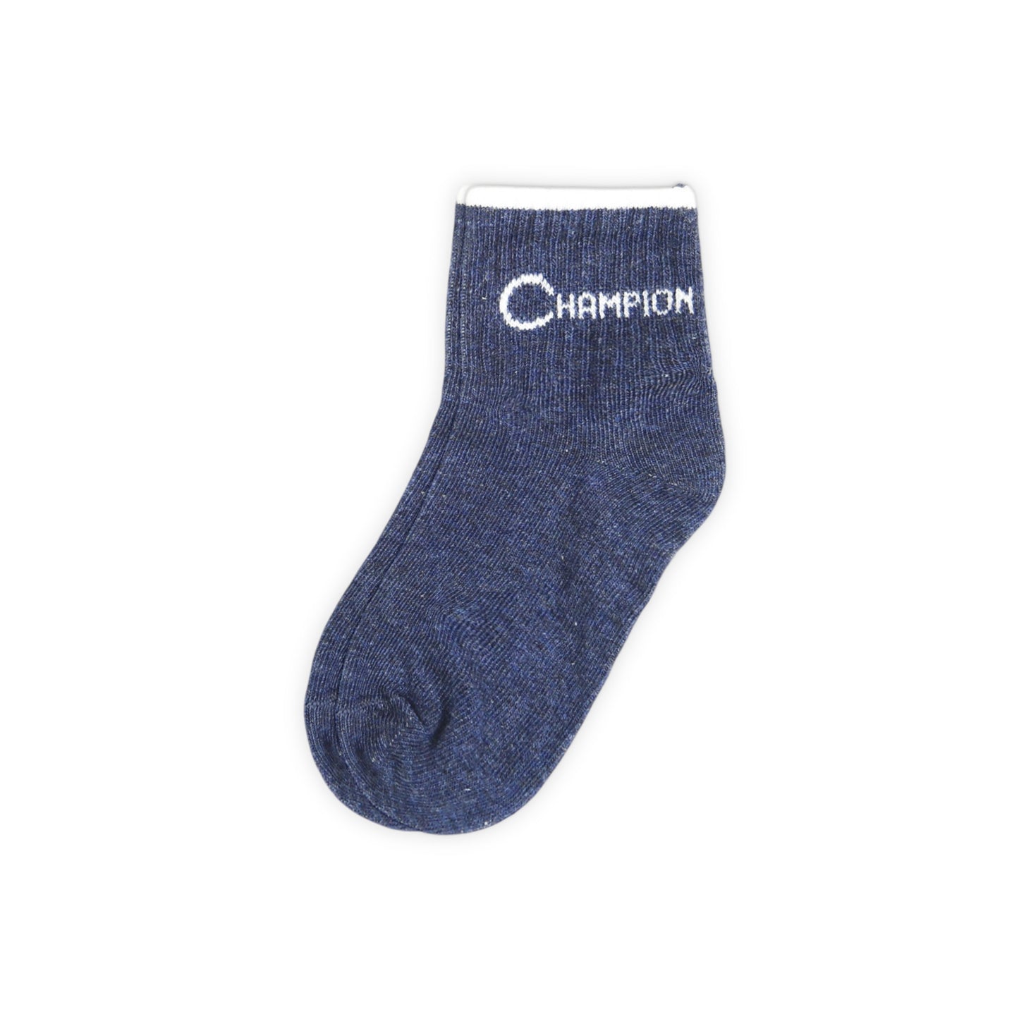CHAMPION BLUE ANKLE BOY SOCKS