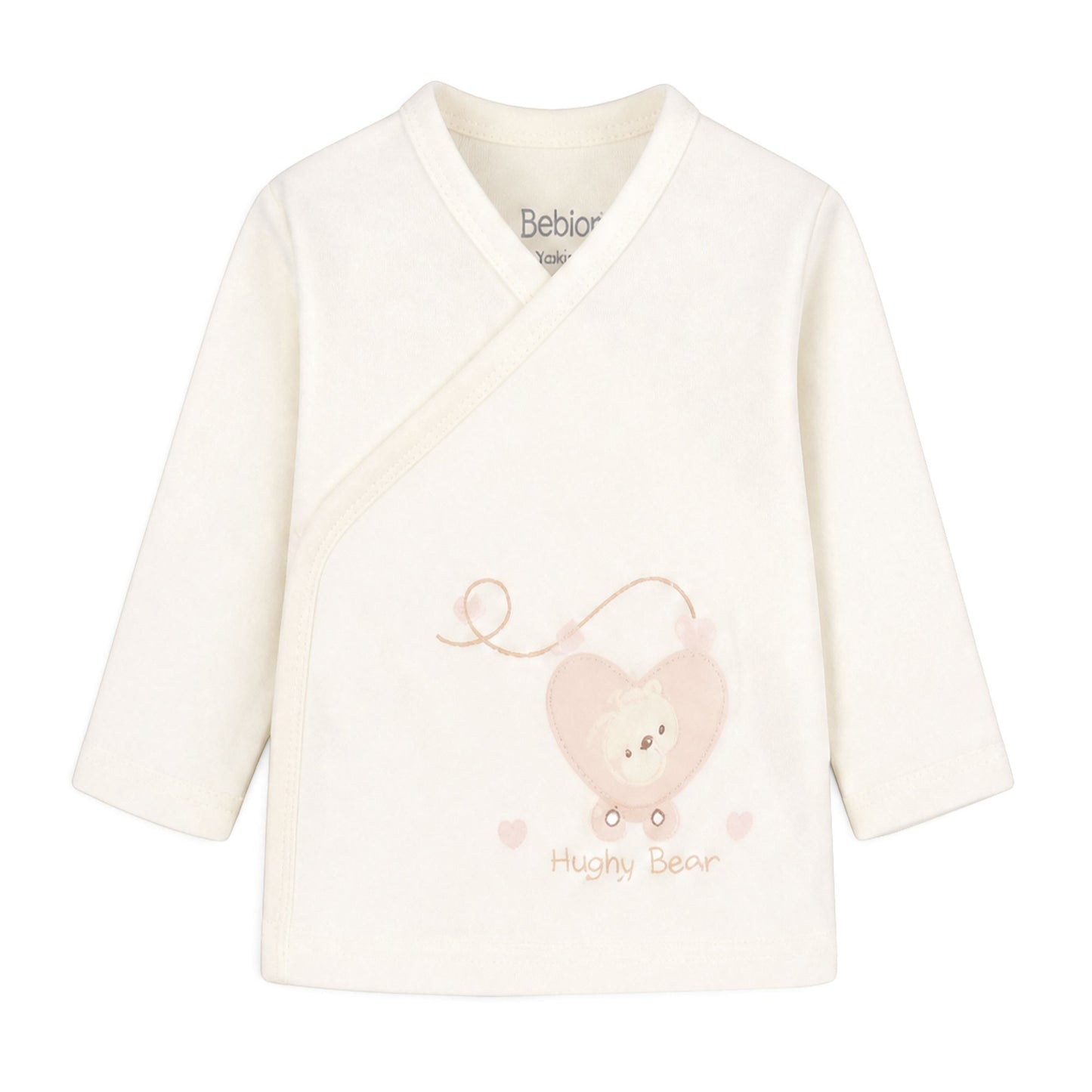 WHITE SLEEPING BEAR ON MOON BABY GIRL GIFT SET