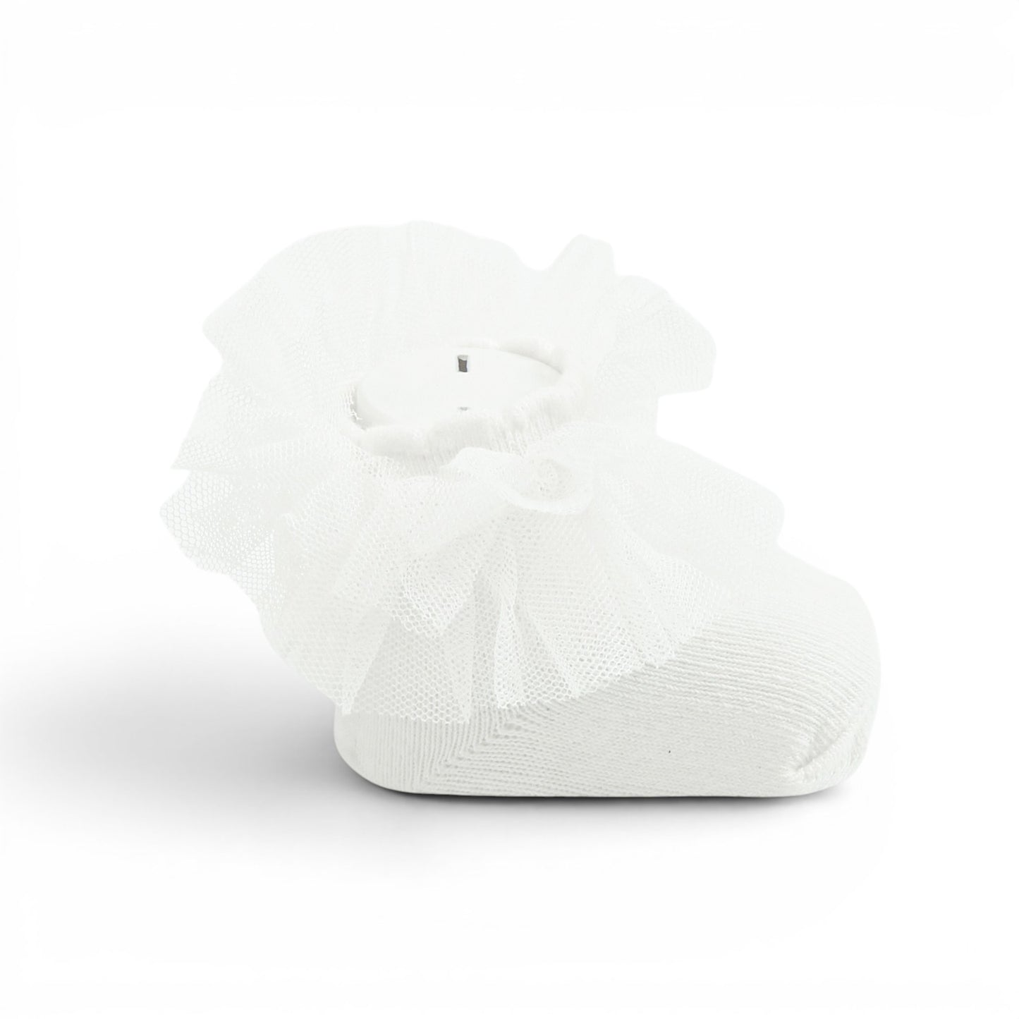 WHITE COMFORT SOFT INFANT BOOTIES