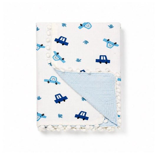 MUSLIN WRAPPING SHEET - CAR PRINT