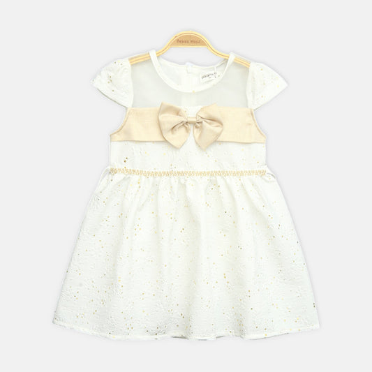 Golden Glimmer Frock