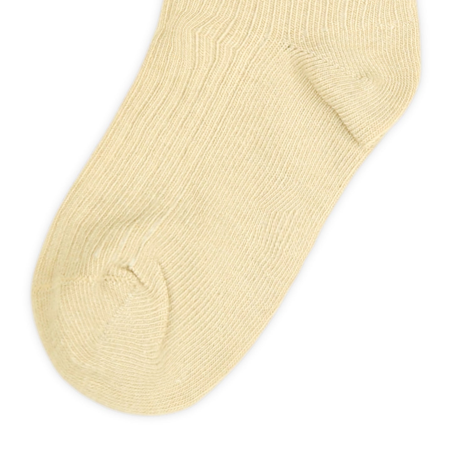 BEIGE "LOVE" PRINTED GIRL SOCKS