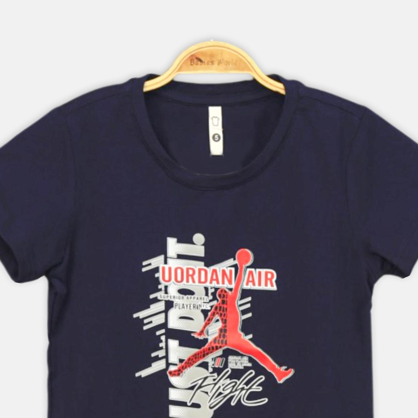 NAVY GRAPHIC TEE