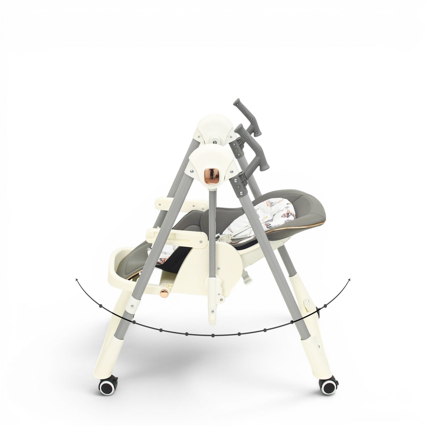 HIGH CHAIR AND SWING GREY