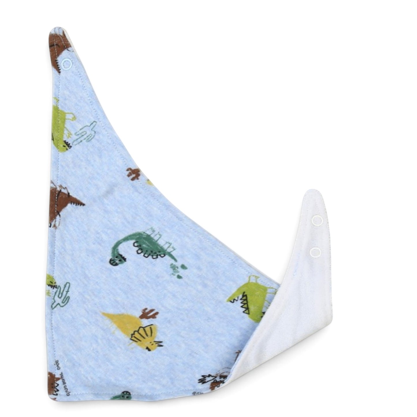 ROAR DINO PRINT BIBS BANDANA PK-3