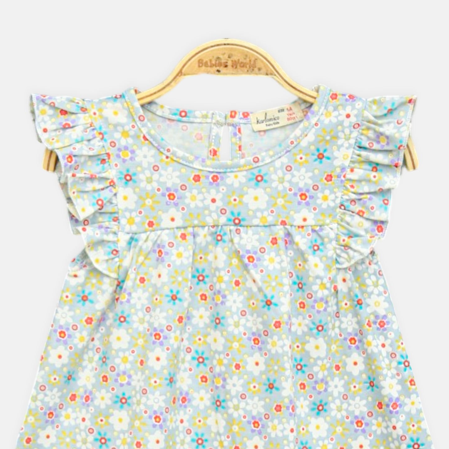 Daisy Layered Tulle Set Blue