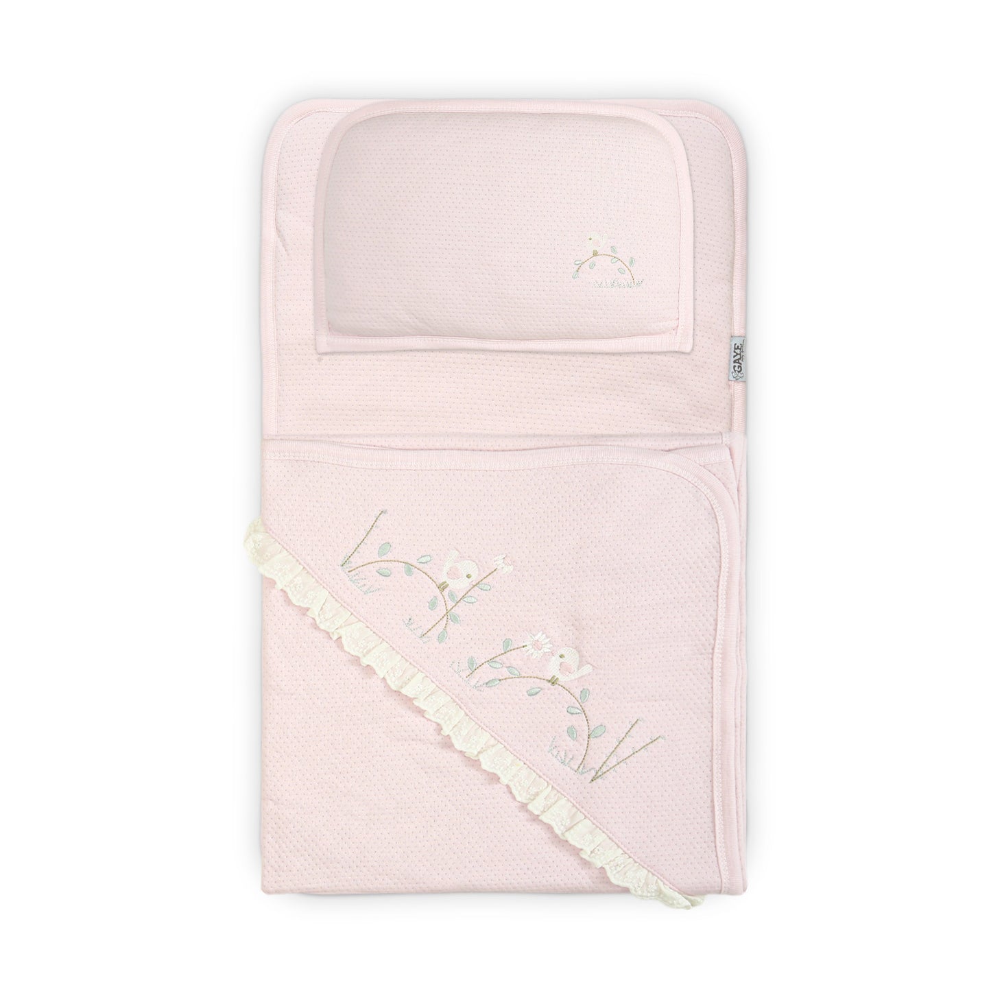 PREMIUM LIGHT PINK LACE SLEEPING SET