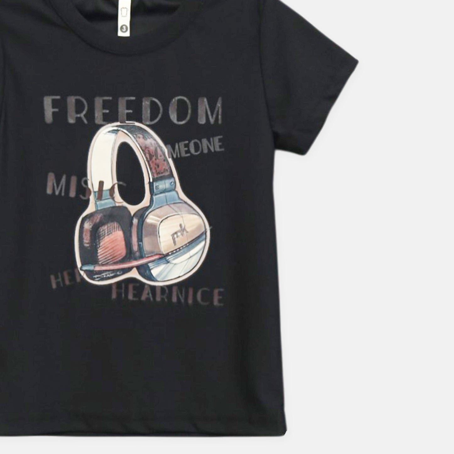 Navy Blue Crew Neck Tee