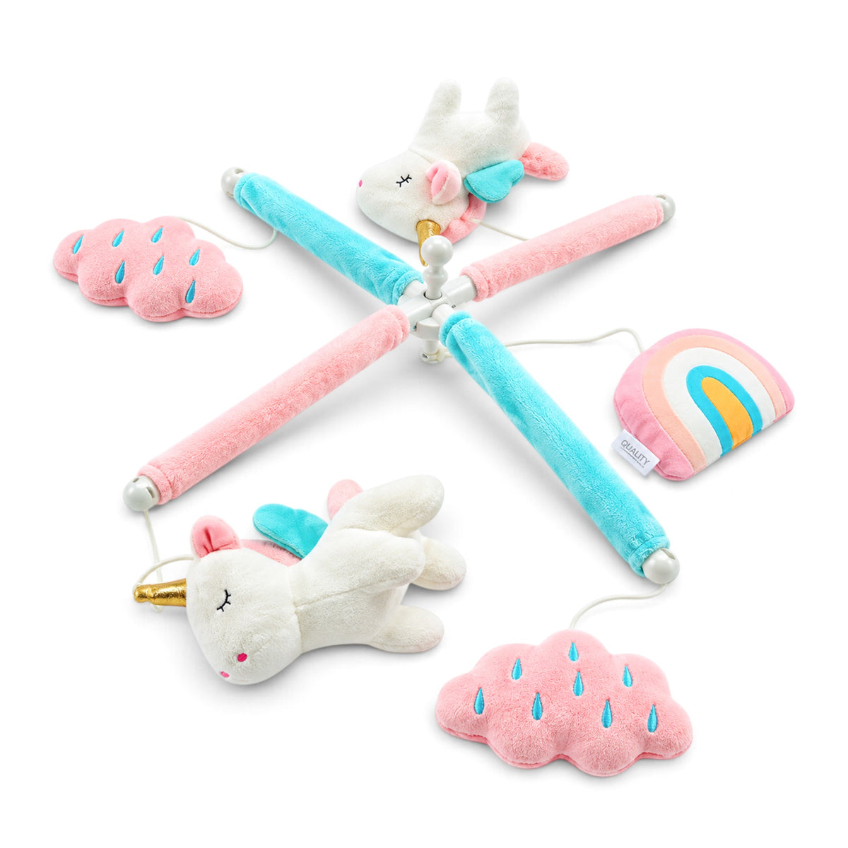 UNICORN RAINBOW COT MOBILE