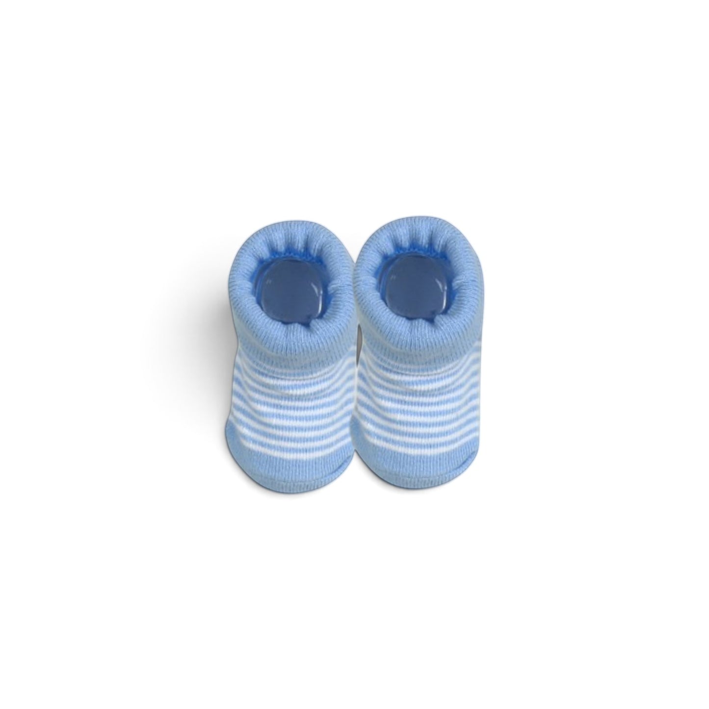 "BABY WHALE" INFANT BIBS PK-2 & 2 BOOTIES