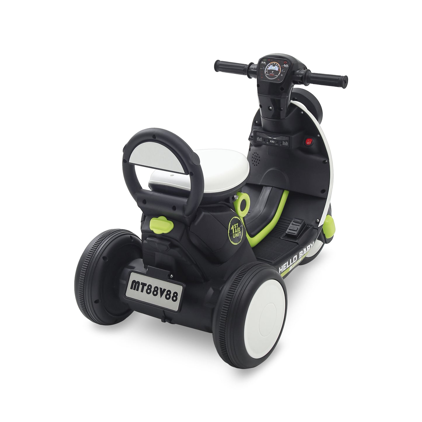 BATTERY BIKE WHITE