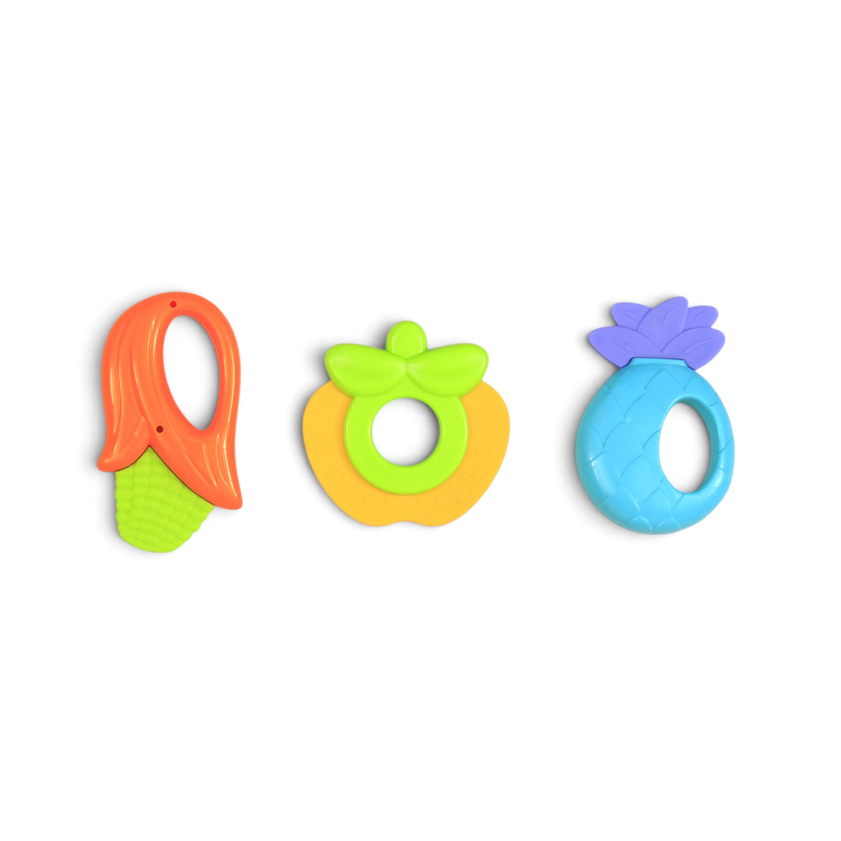BABY TEETHING RATTLE & GRASPING TOYS SET