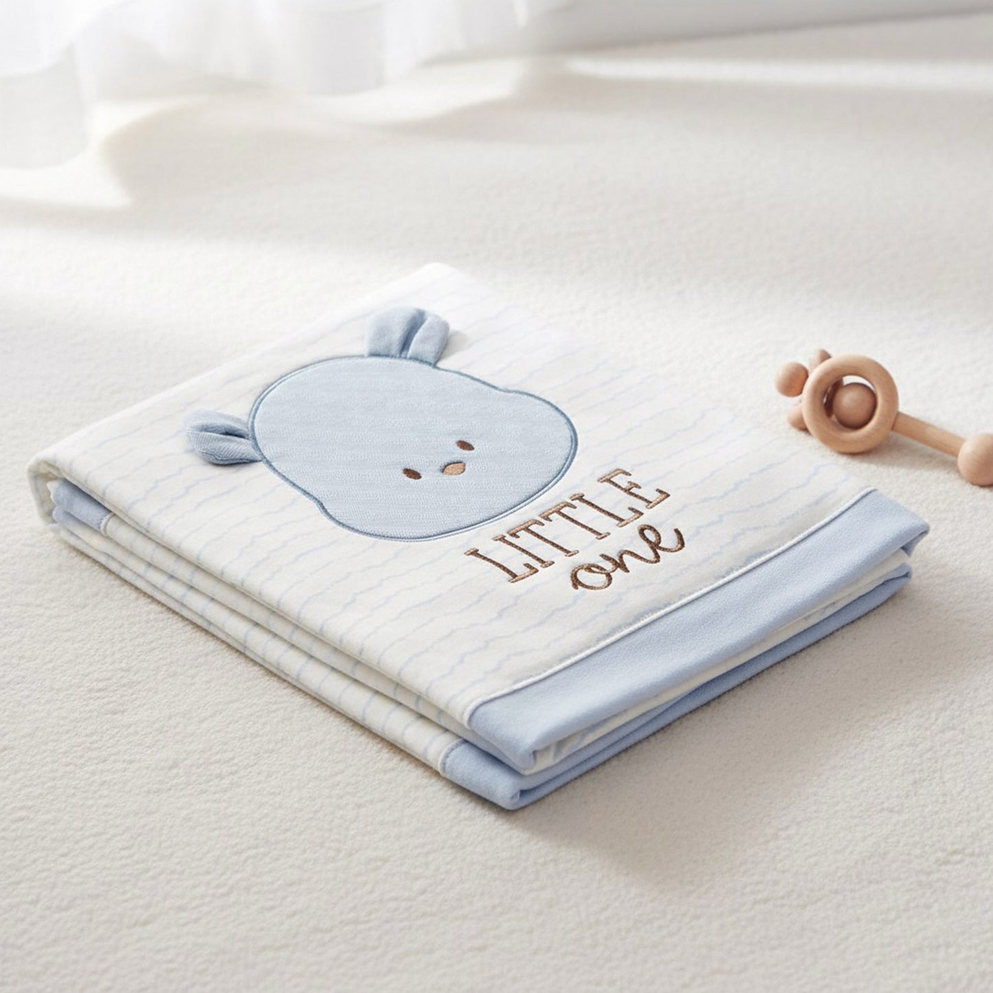 LITTLE ONE TEDDY WRAPPING SHEET
