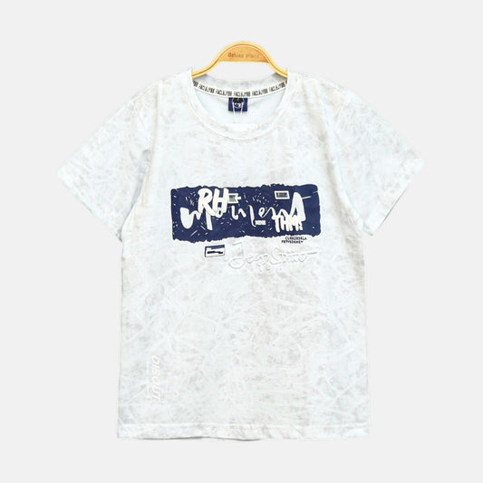White Rhythm Graphic Tee