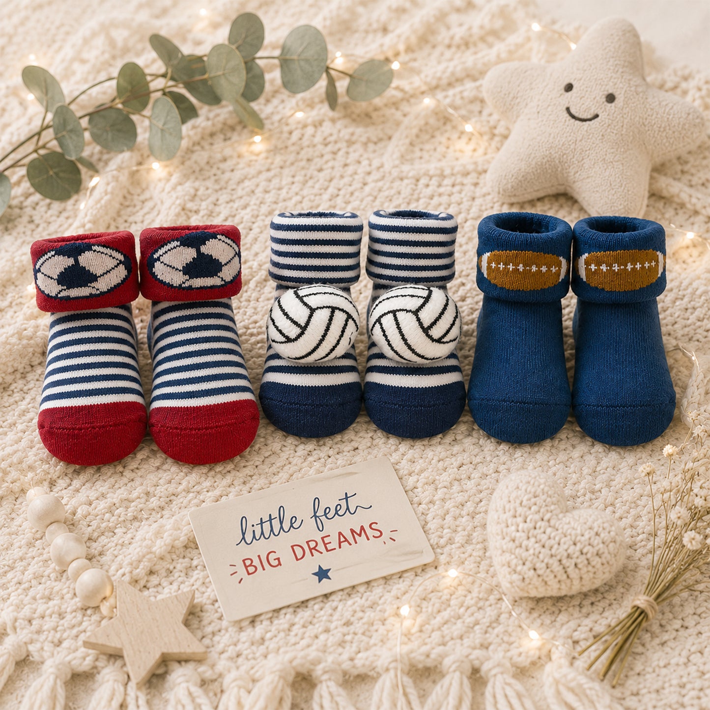 SPORT BABY BOOTIES PK-3