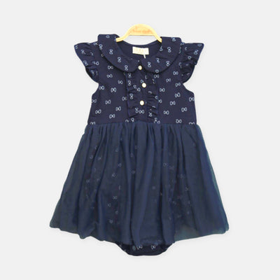 Navy Breeze Romper