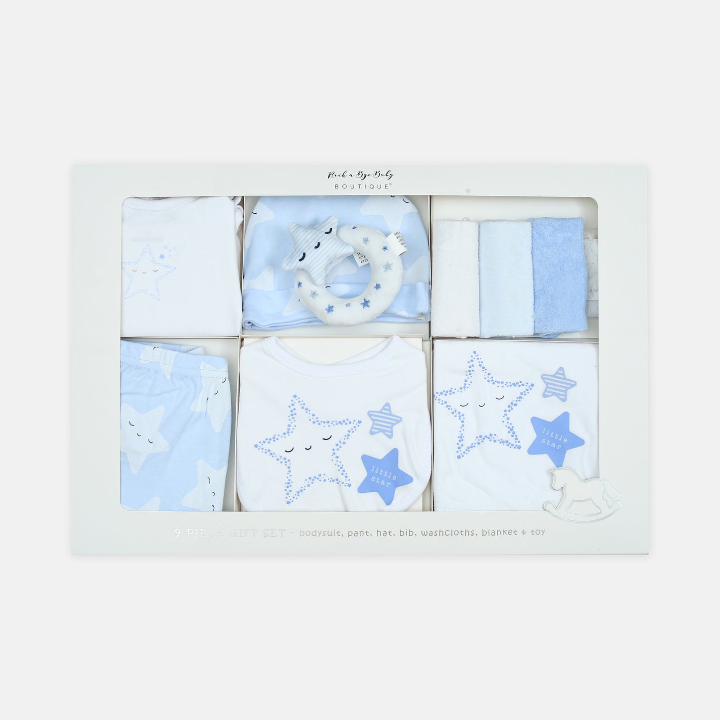 Starlight Newborn Gift Set Blue Pk-9